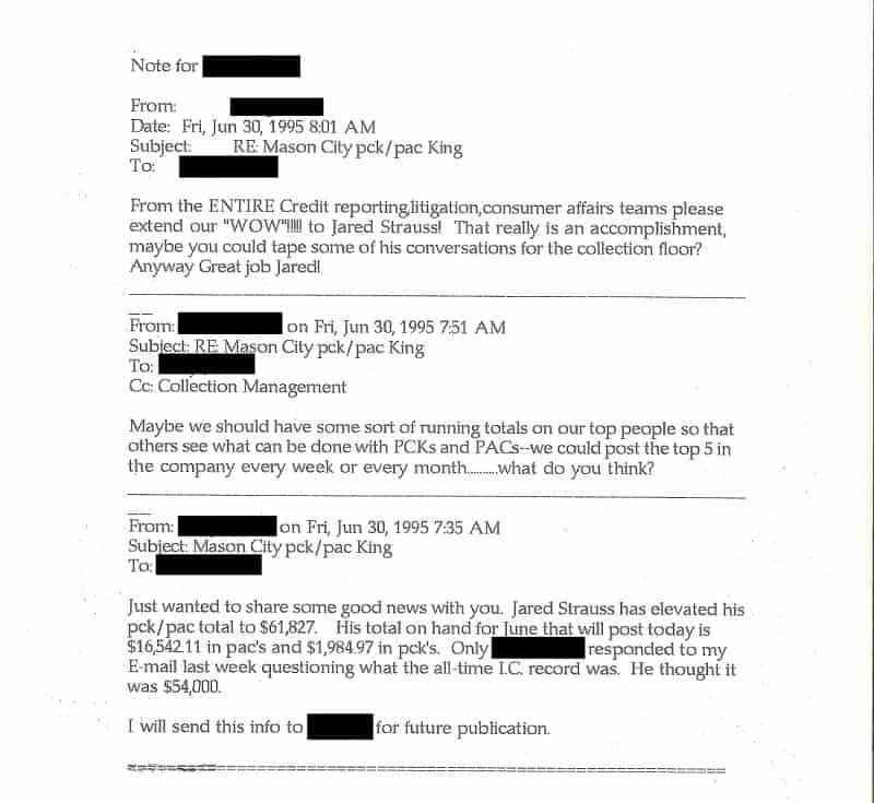 Record-Breaking Email from IC System - June 1995